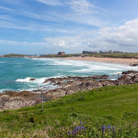 Fistral Beach Garden Apartment 3 New Quay Exteriör bild